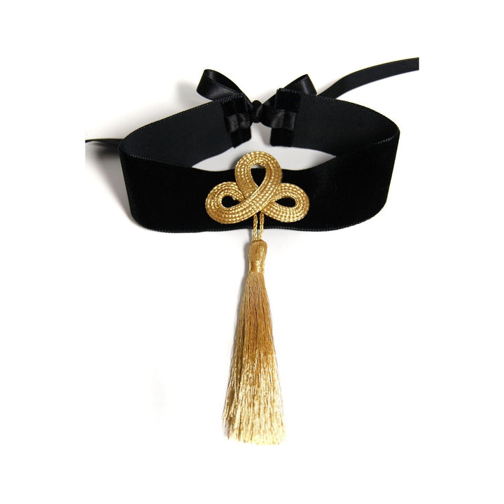 MONDIN - COLLARE IN VELLUTO CON NAPPA