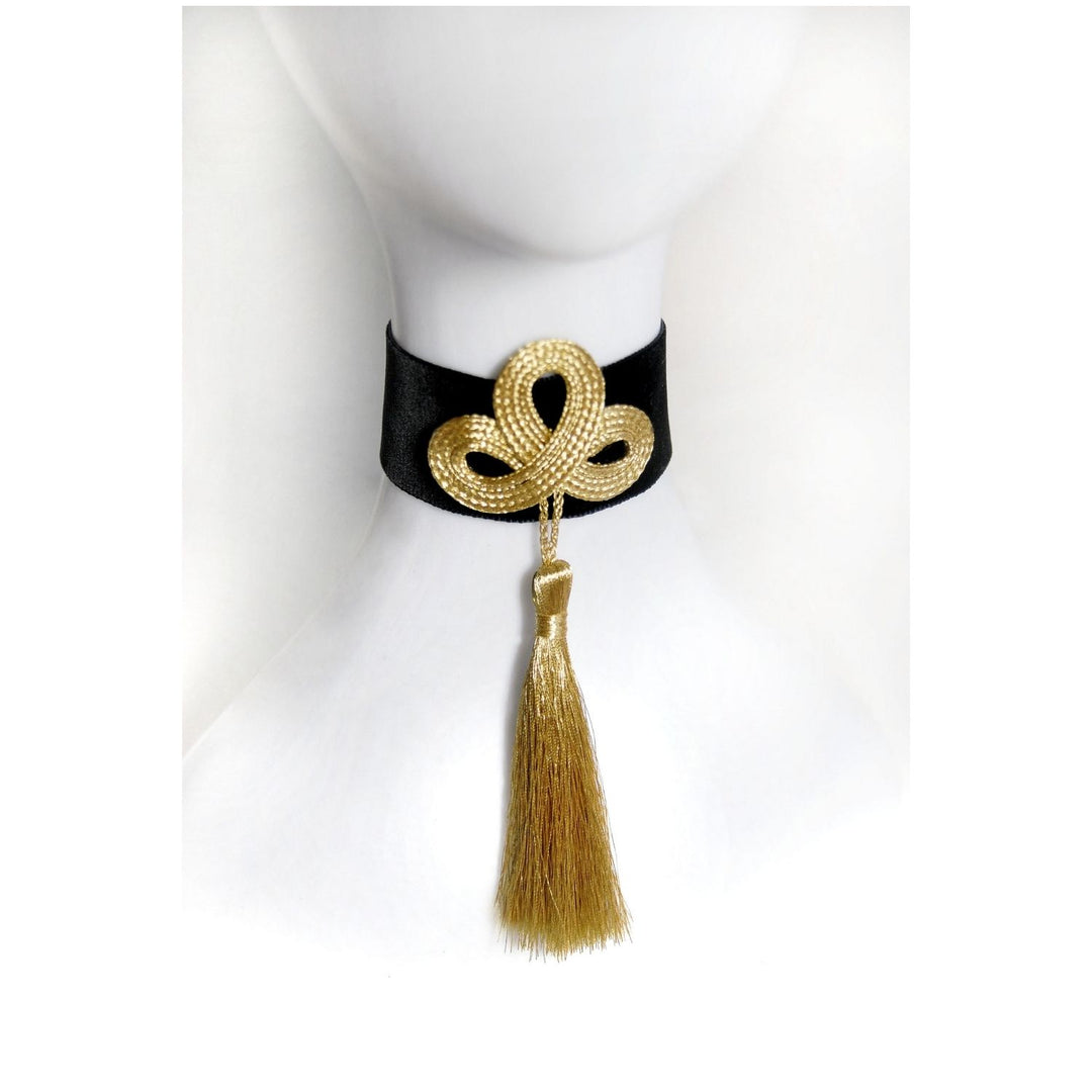 MONDIN - COLLARE IN VELLUTO CON NAPPA