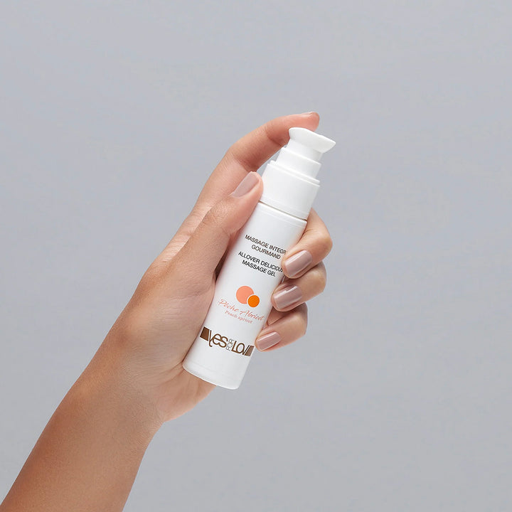YESFORLOV - GEL PER MASSAGGI ALLOVER PESCA-ALBICOCCA