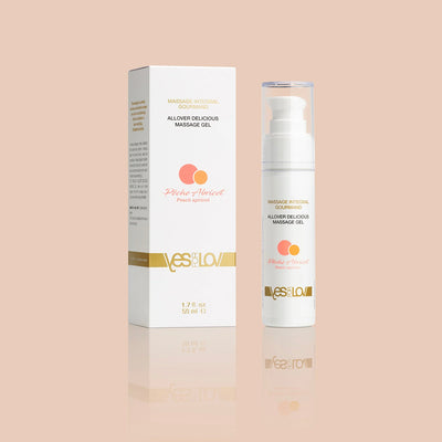 YESFORLOV - GEL PER MASSAGGI ALLOVER PESCA-ALBICOCCA