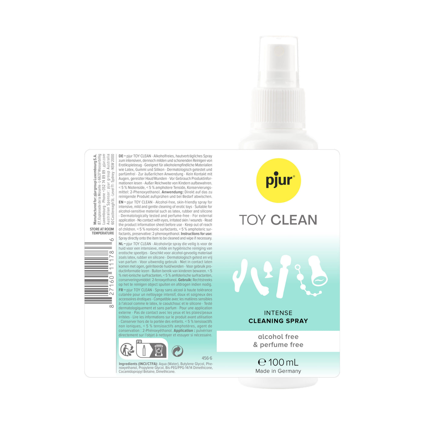 PJUR - SPRAY ANTIBATTERICO PER SEX TOYS