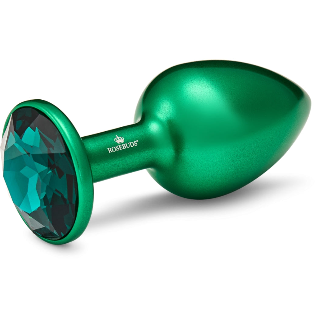 ROSEBUDS - M ANAL PLUG IN ALUMINUM