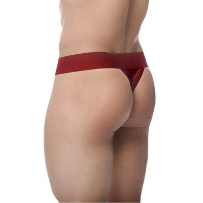MENAGERIE - TANGA IN PIZZO ROSSO