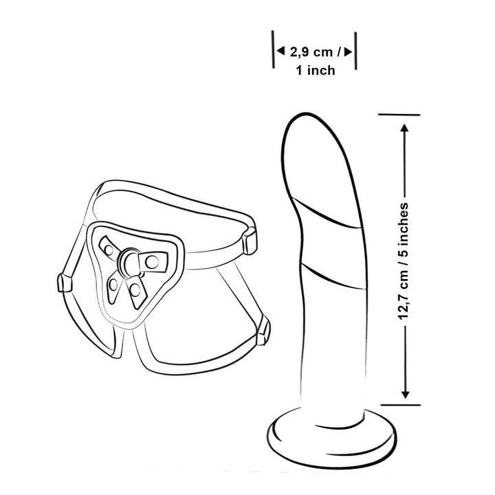 ROMP - PEGGING KIT WITH DILDO