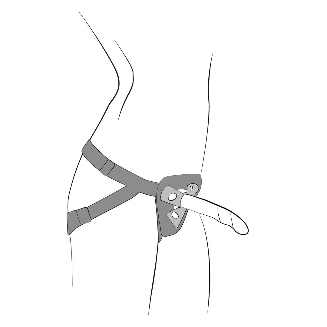 ROMP - PEGGING KIT WITH DILDO