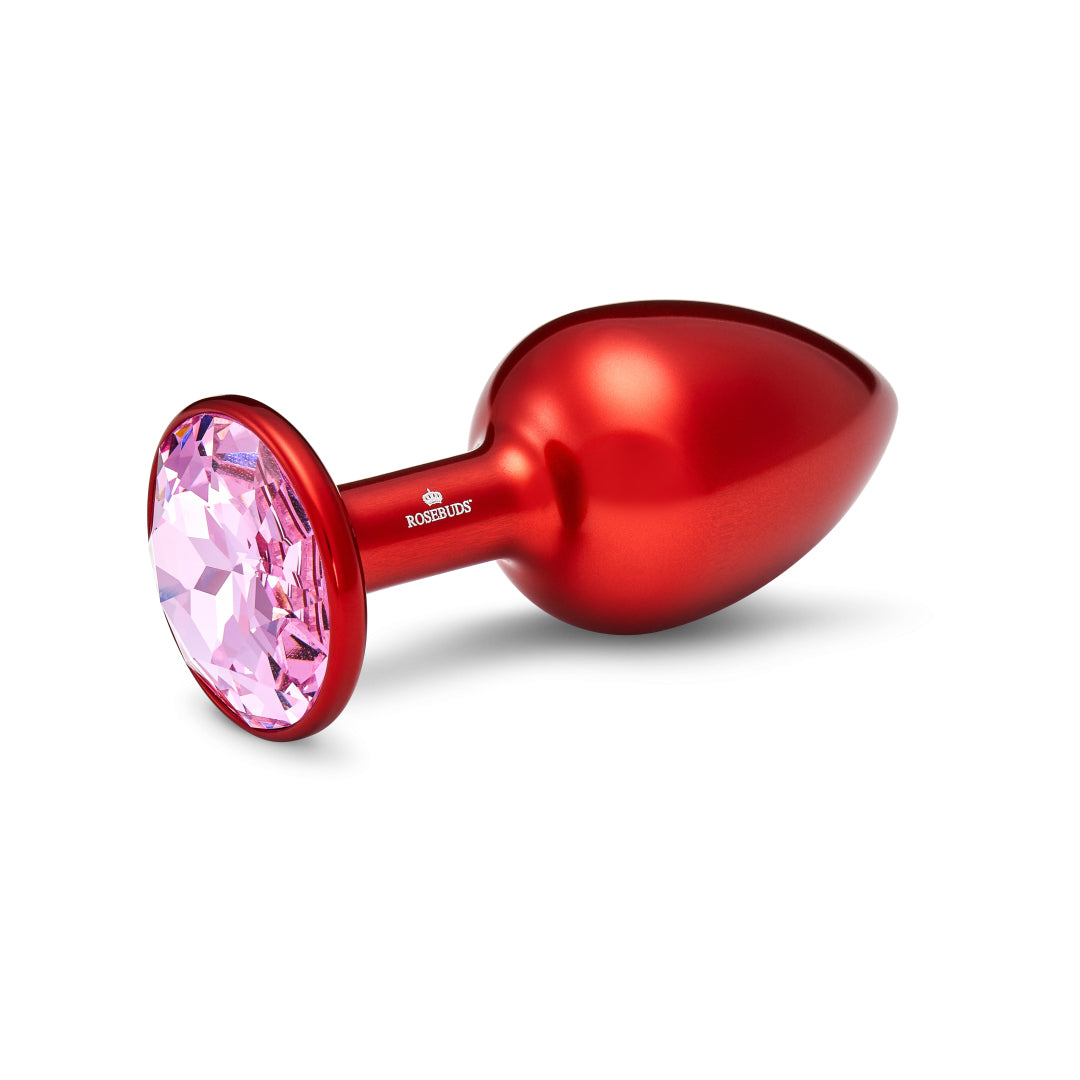 ROSEBUDS - M PLUG ANALE IN ALLUMINIO