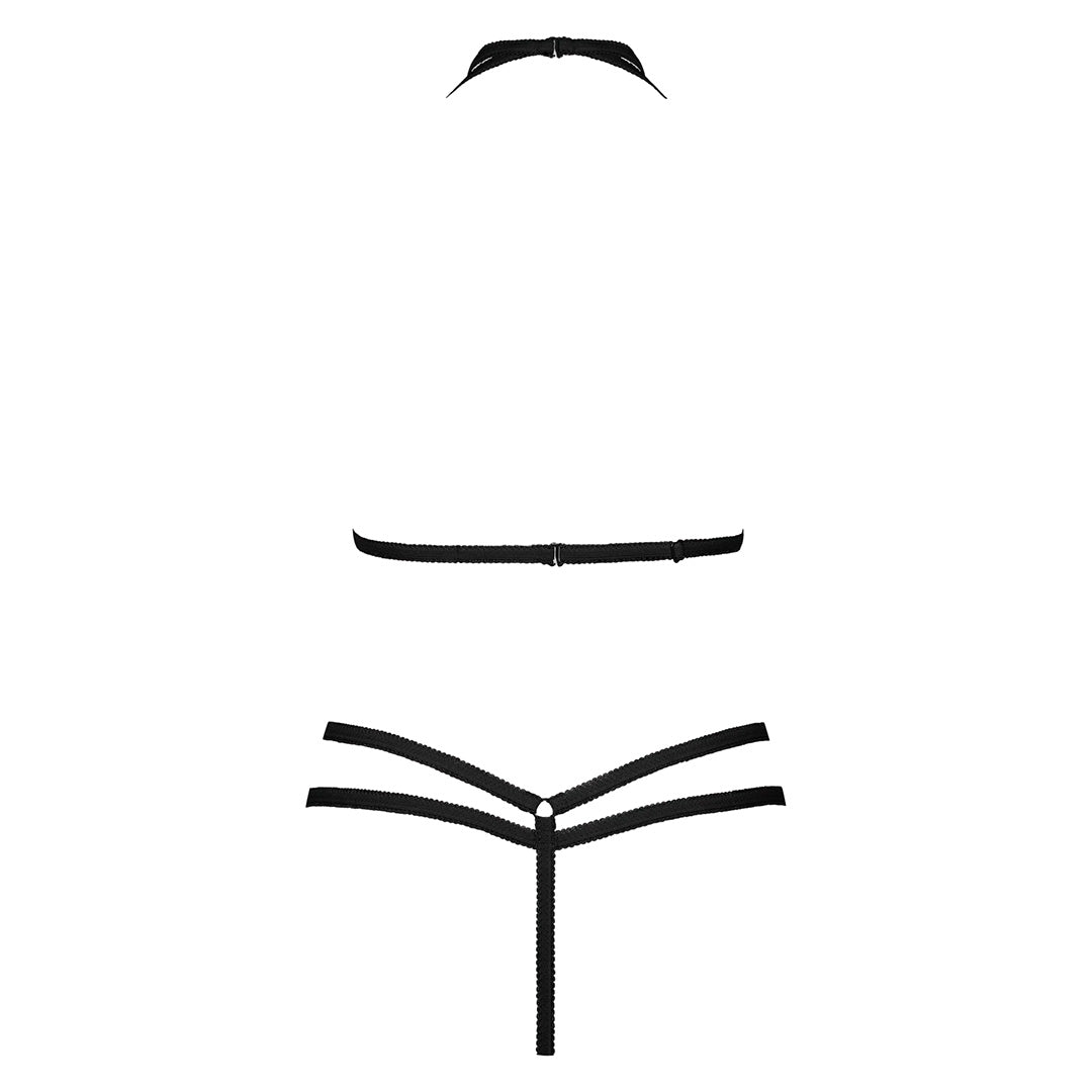 MAISON CLOSE - SET HARNESS & THONG