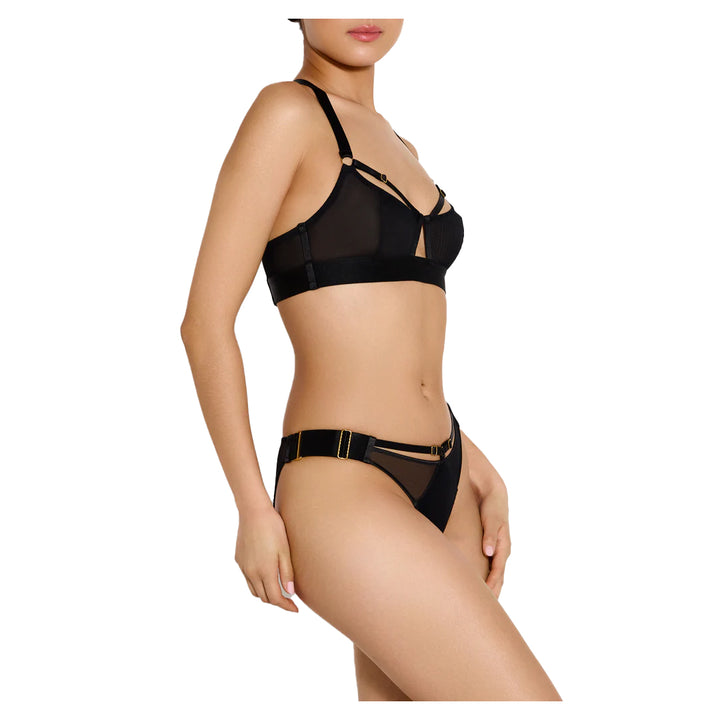 BORDELLE - REGGISENO COPPA MORBIDA NERO