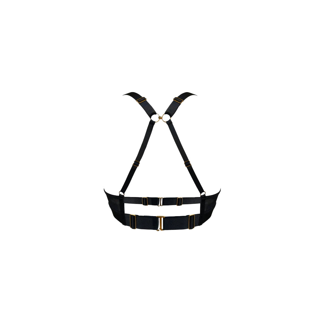 BORDELLE - REGGISENO COPPA MORBIDA NERO