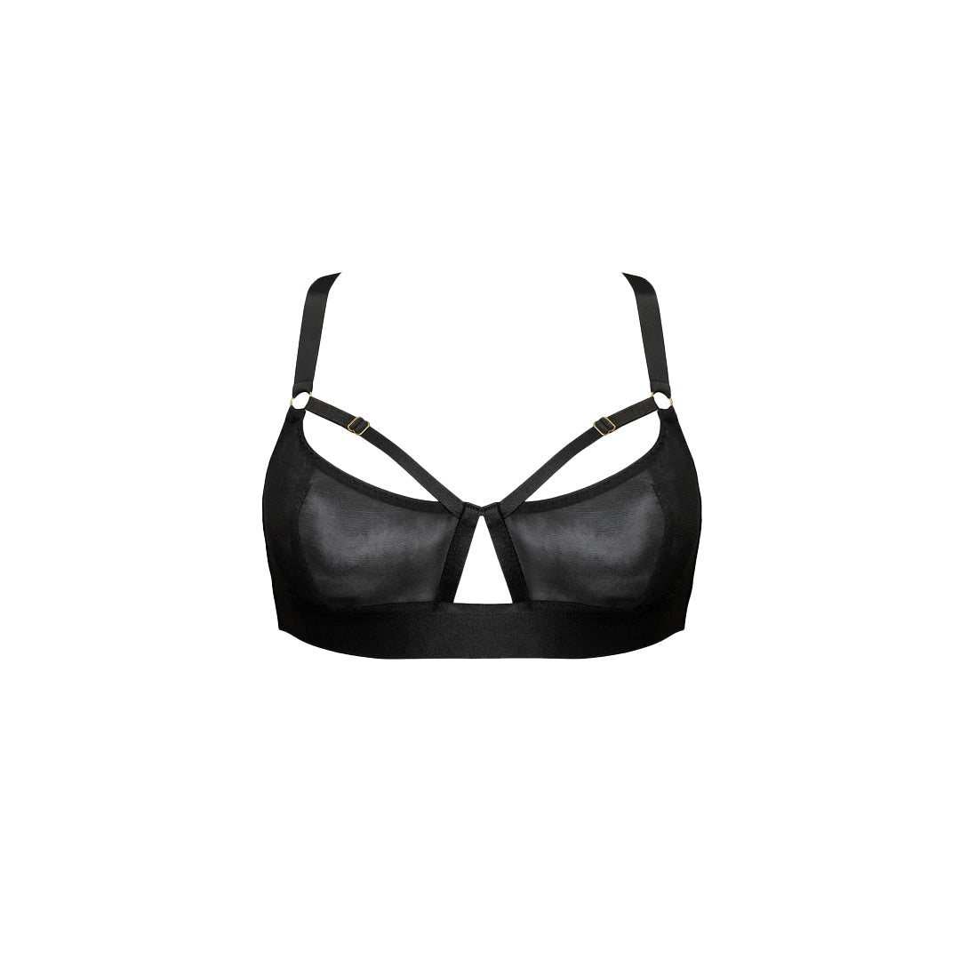 BORDELLE - REGGISENO COPPA MORBIDA NERO