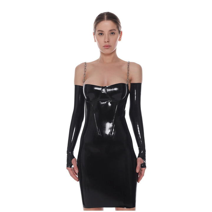 ANOESES - LONG LATEX GLOVES