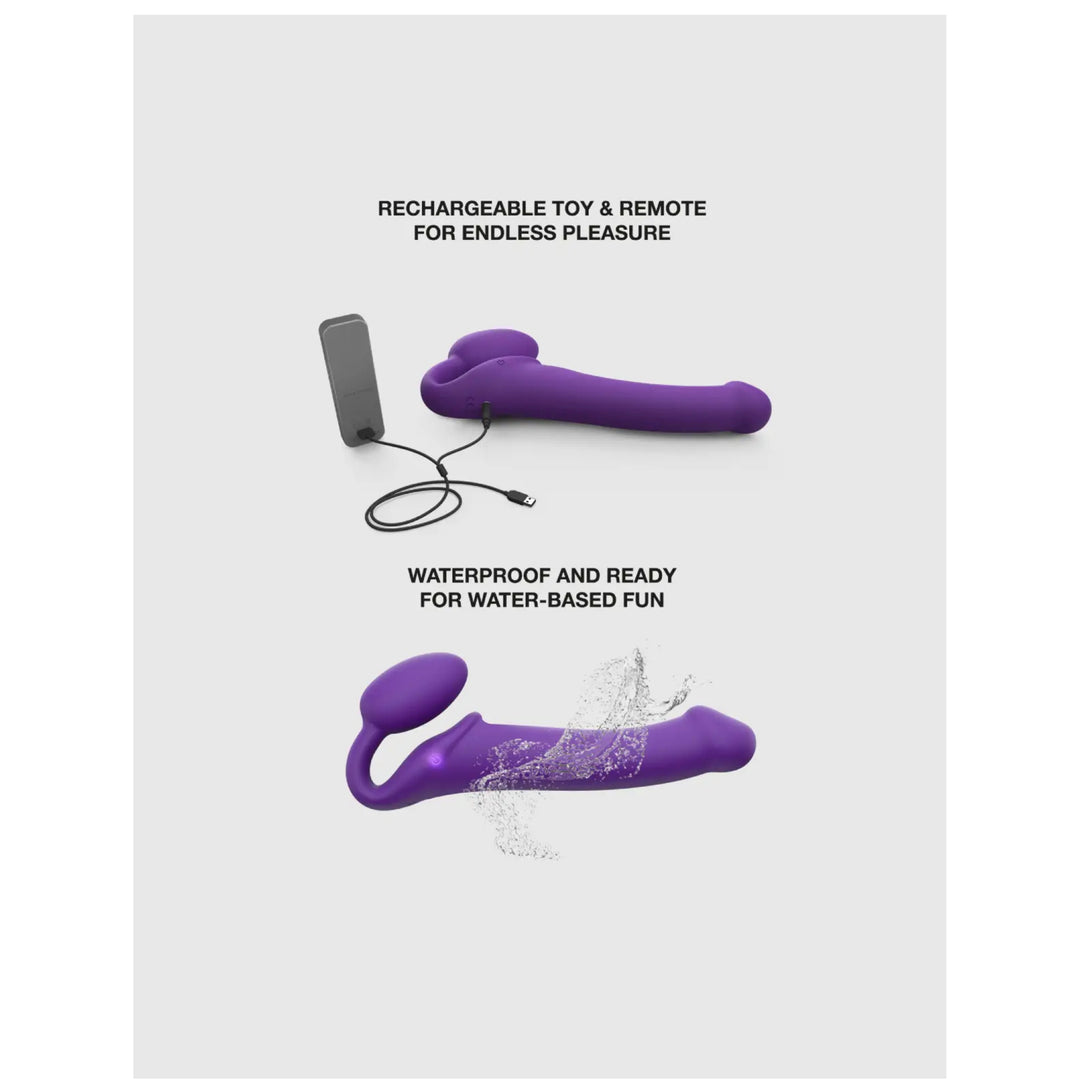 STRAP ON ME - STRAP ON VIBRANTE CON TELECOMANDO