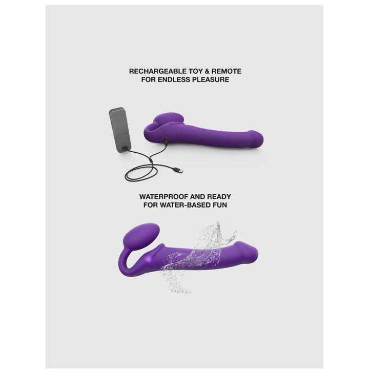 STRAP ON ME - STRAP ON VIBRANTE CON TELECOMANDO