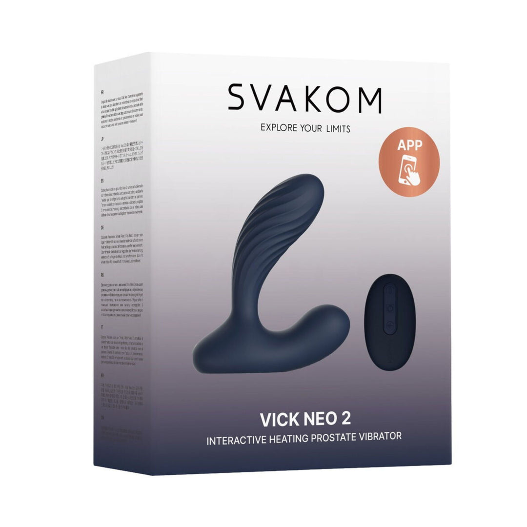 SVAKOM - VICK NEO 2 VIBRATORE ANALE CON TELECOMANDO
