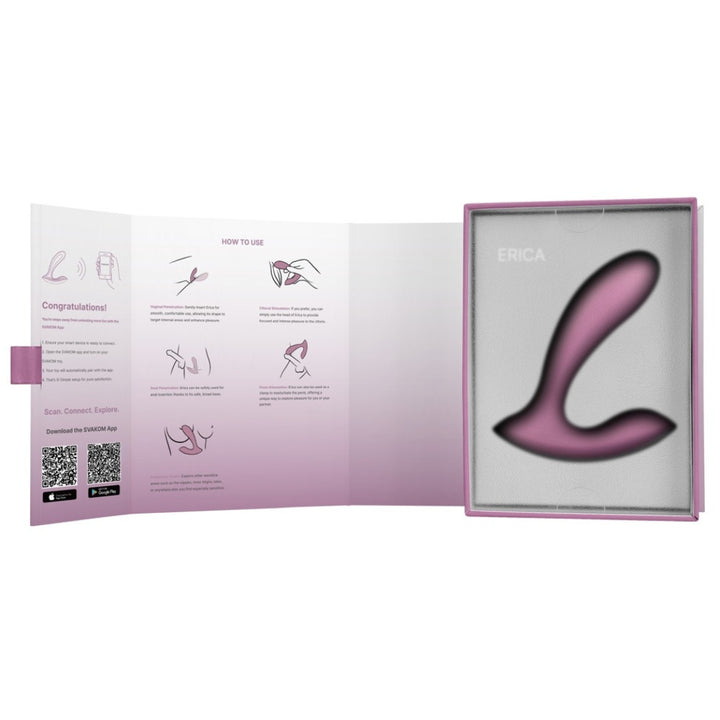 SVAKOM - ERICA VIBRATORE ERGONOMICO