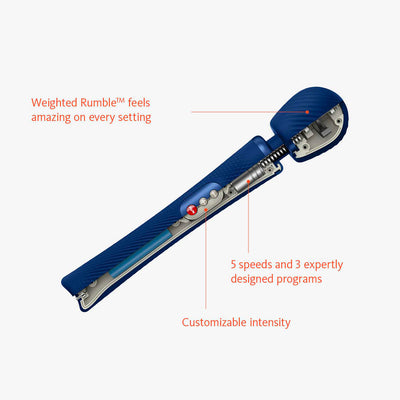 FUN FACTORY - VIM SMART WAND PER CORPO BLU