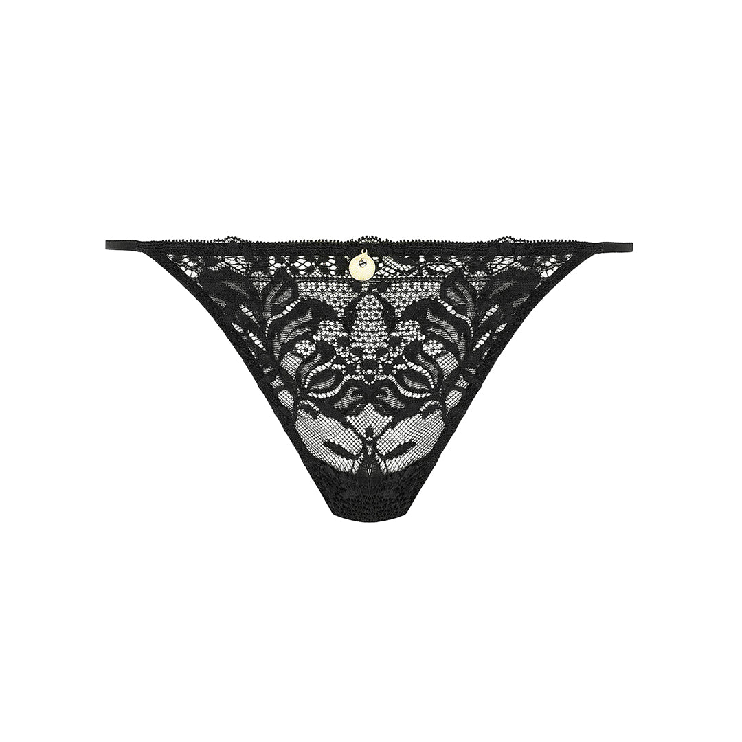 AUBADE - GOLD PLEASURE THONG WITH CHAIN