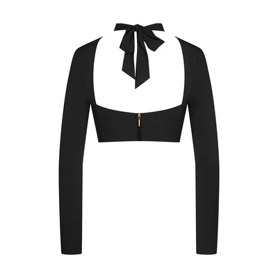 CLOSED HOUSE - NUIT FAUVE LONG SLEEVE TOP