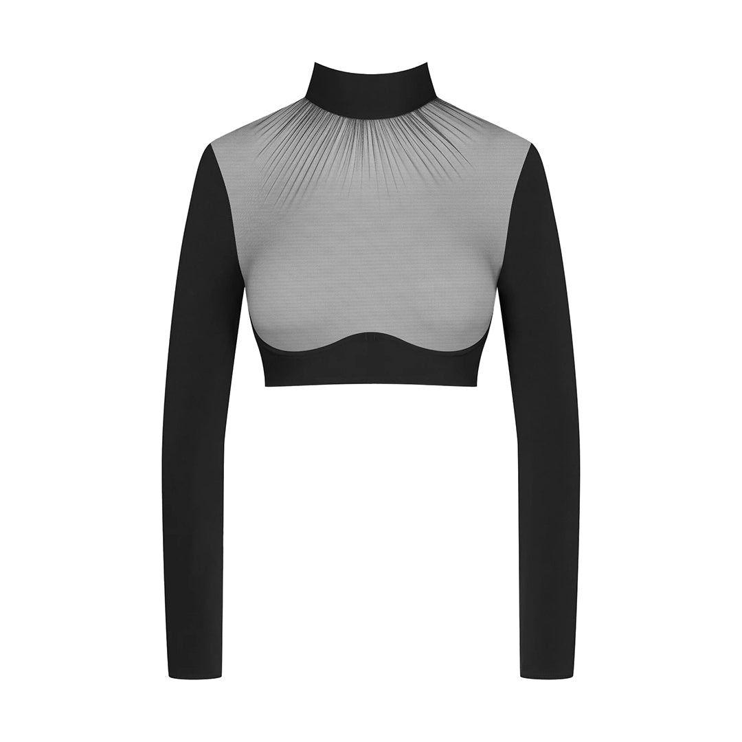 MAISON CLOSE - PURE TENTATION TOP TRASPARENTE