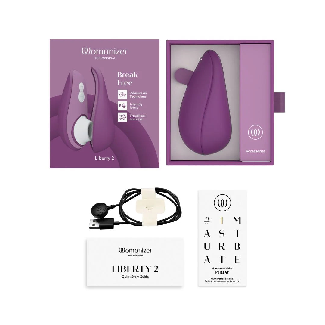 WOMANIZER - LIBERTY2 SUCCHIA CLITORIDE DA VIAGGIO