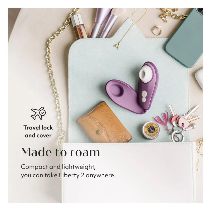 WOMANIZER - LIBERTY2 SUCCHIA CLITORIDE DA VIAGGIO