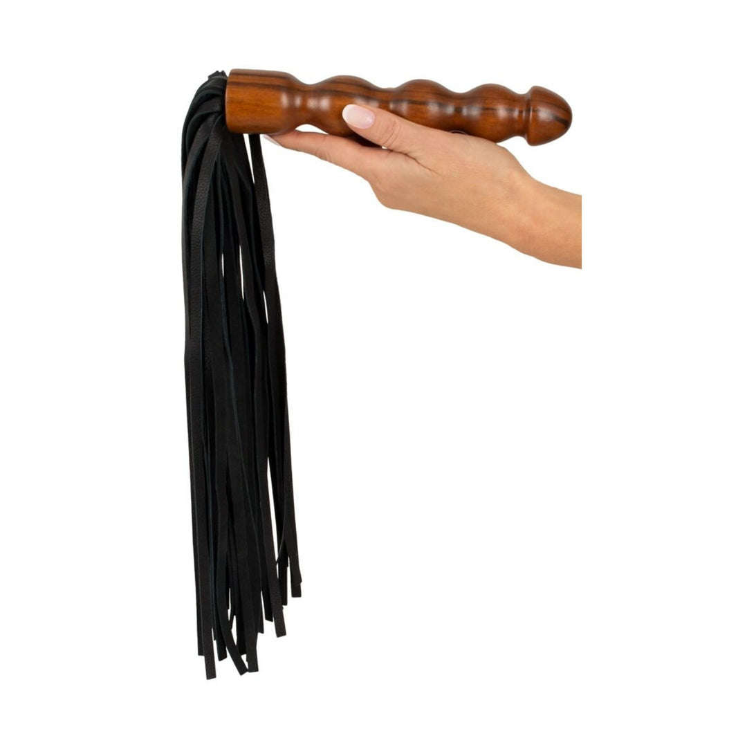 ZADO - LEATHER FLOGGER WOOD