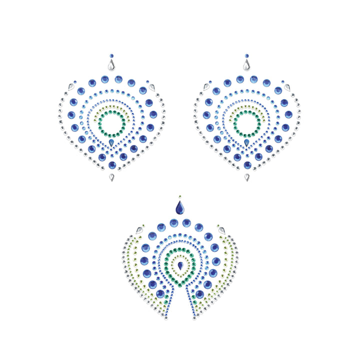 BIJOUX INDISCRETS - BLUE AND GREEN BODY DECORATIONS