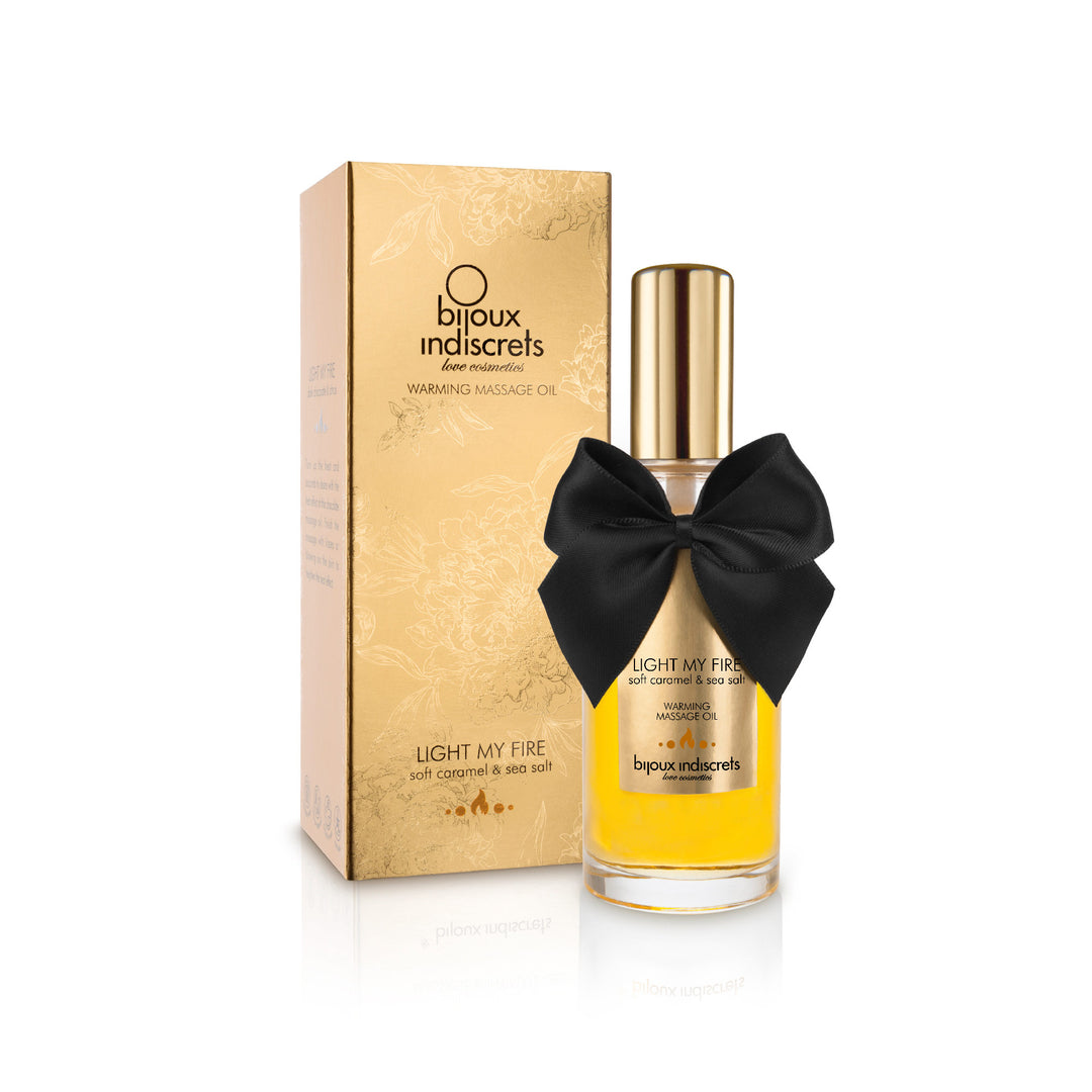 BIJOUX INDISCRETS - OLIO DA MASSAGGIO RISCALDANTE AL CARAMELLO