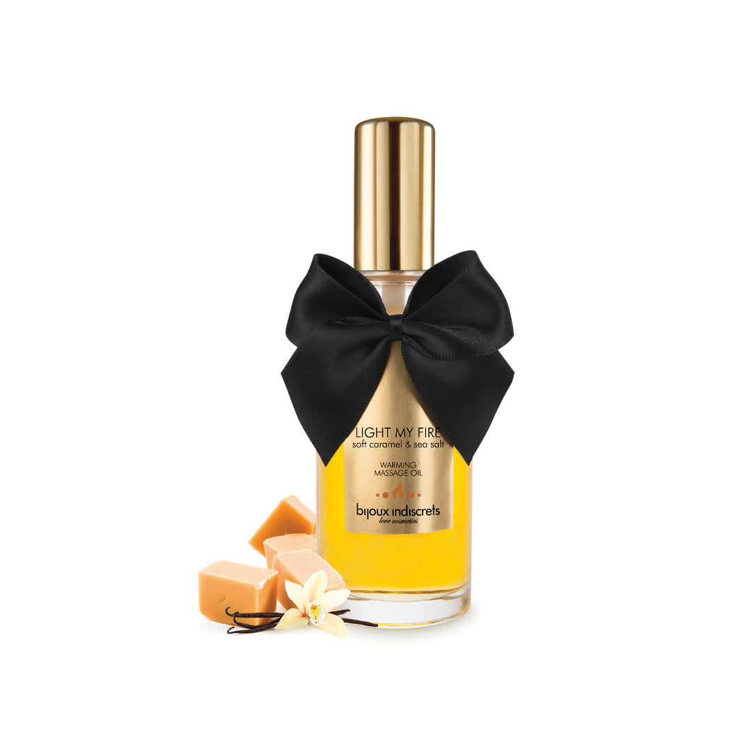 BIJOUX INDISCRETS - OLIO DA MASSAGGIO RISCALDANTE AL CARAMELLO