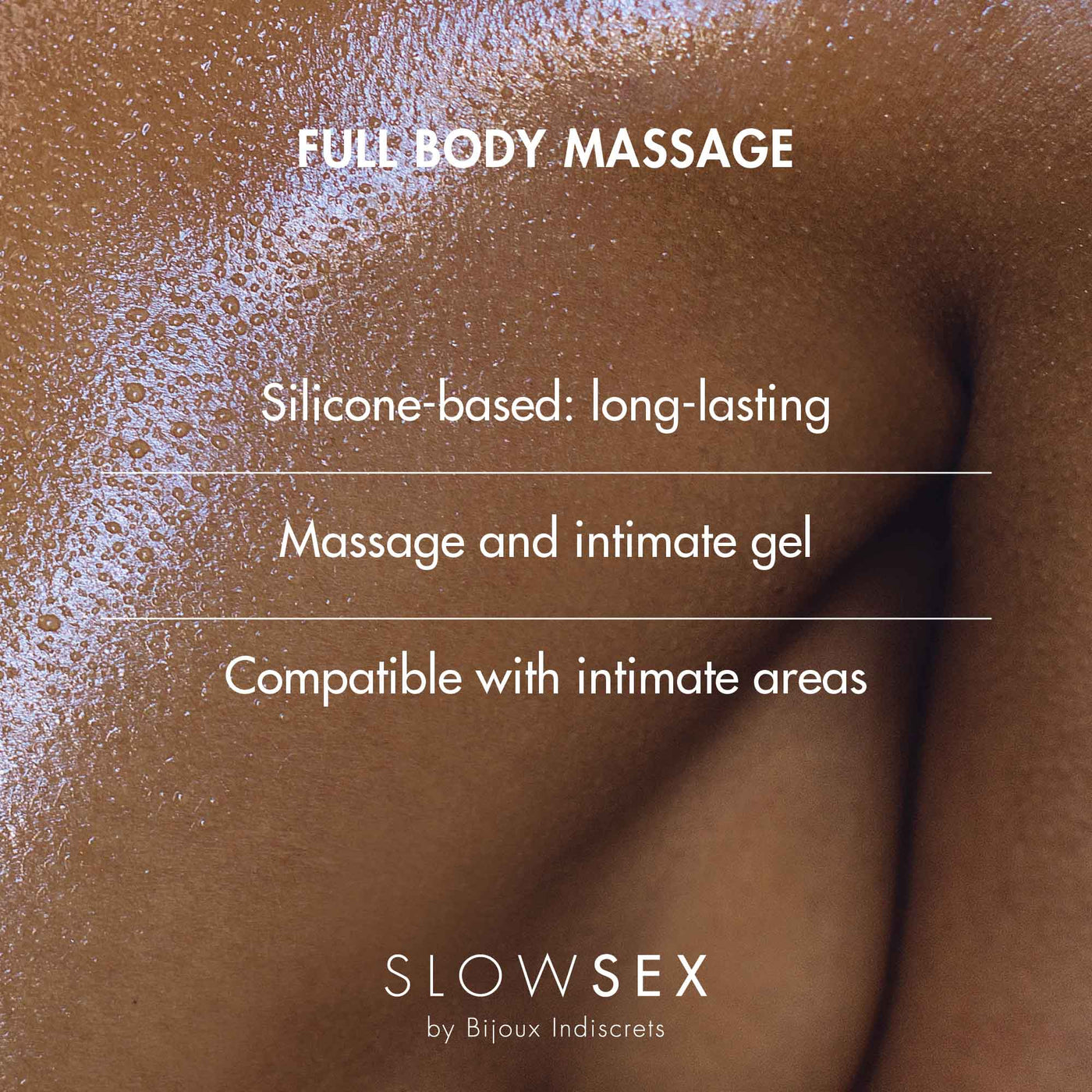 BIJOUX INDISCRETS - SLOW SEX HEATING GEL WITH COCONUT FOR MASSAGE