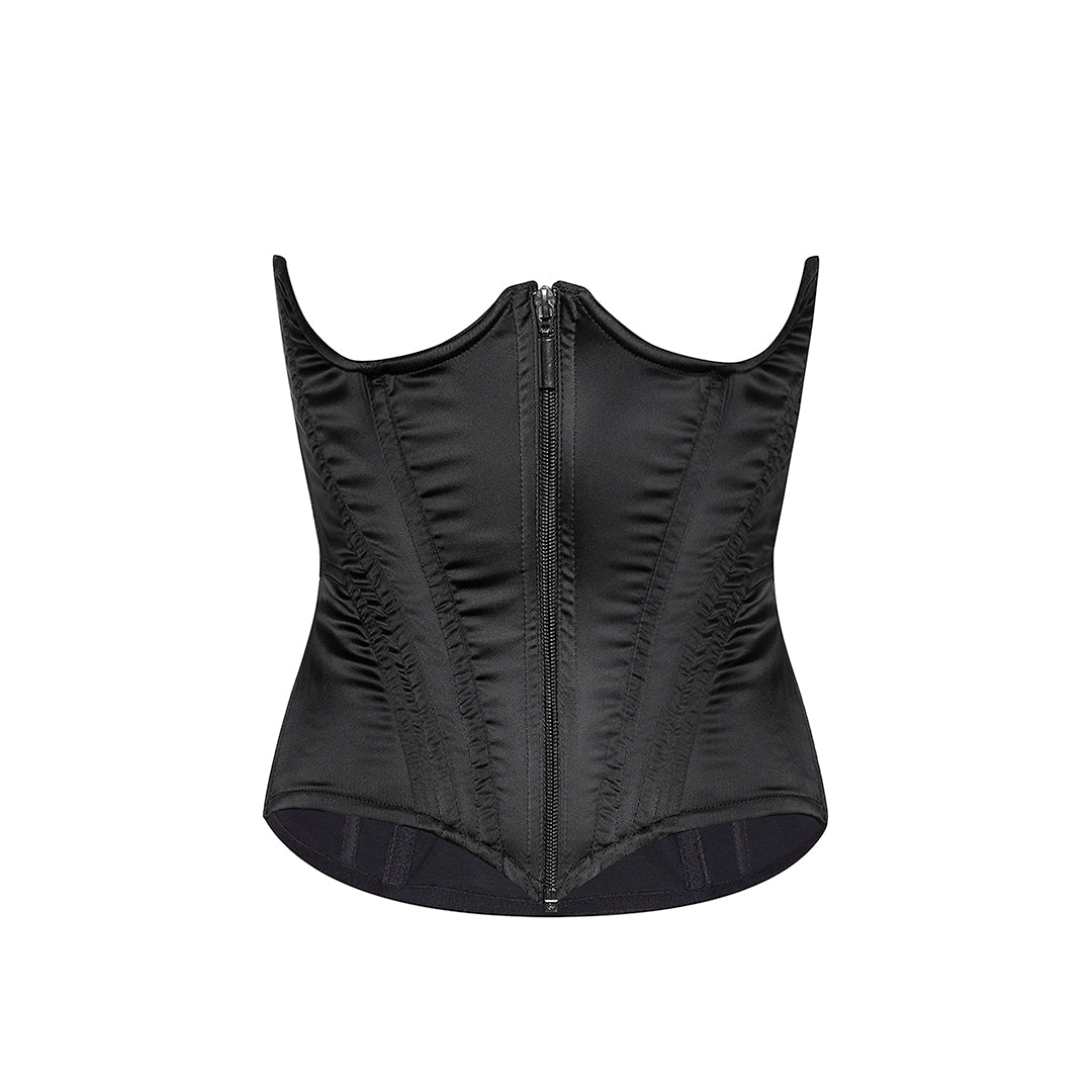 CADOLLE - APPIA UNDERBUST BLACK CORSET