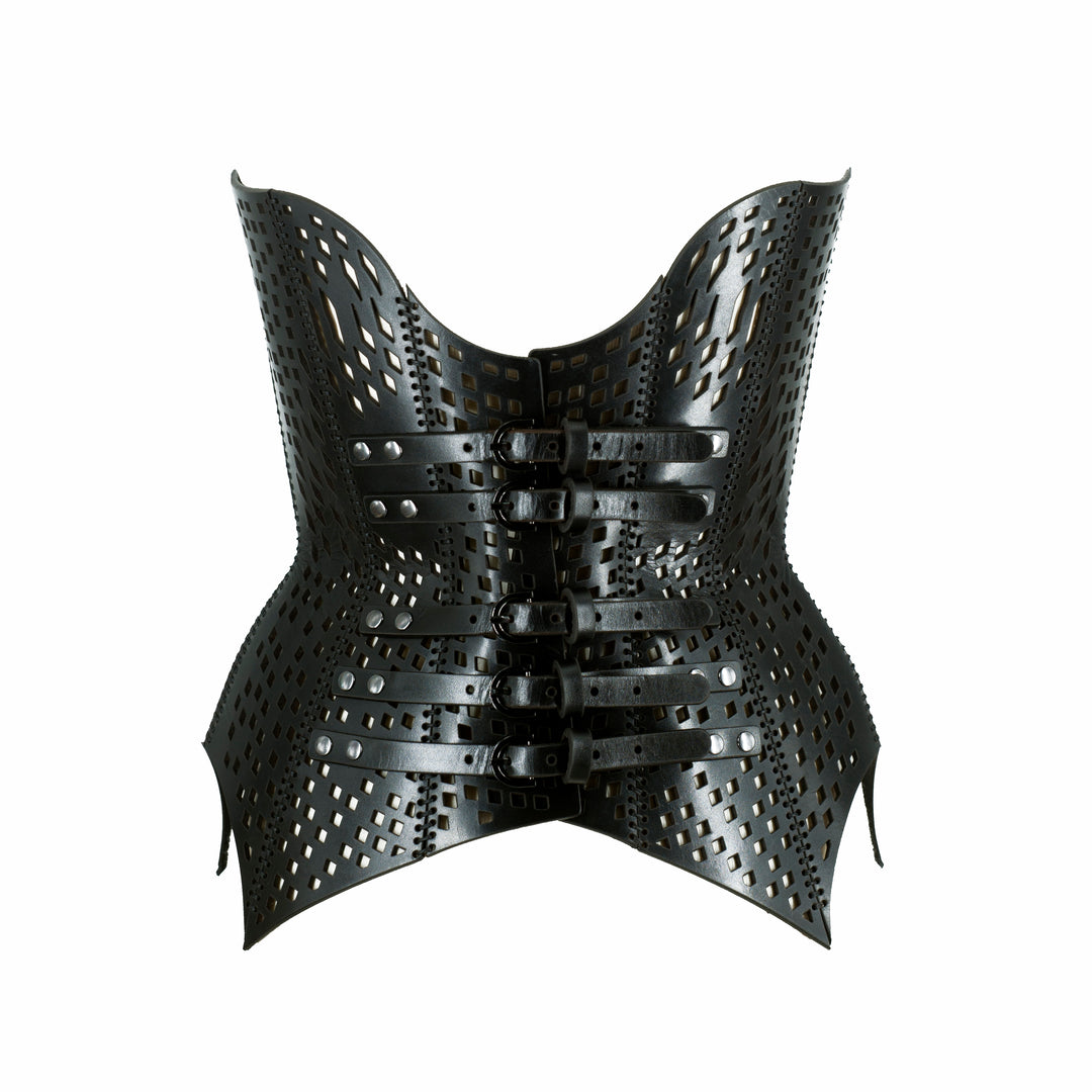 corsetto in pelle