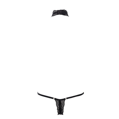 MAISON CLOSE - OPENABLE THONG WITH HARNESS