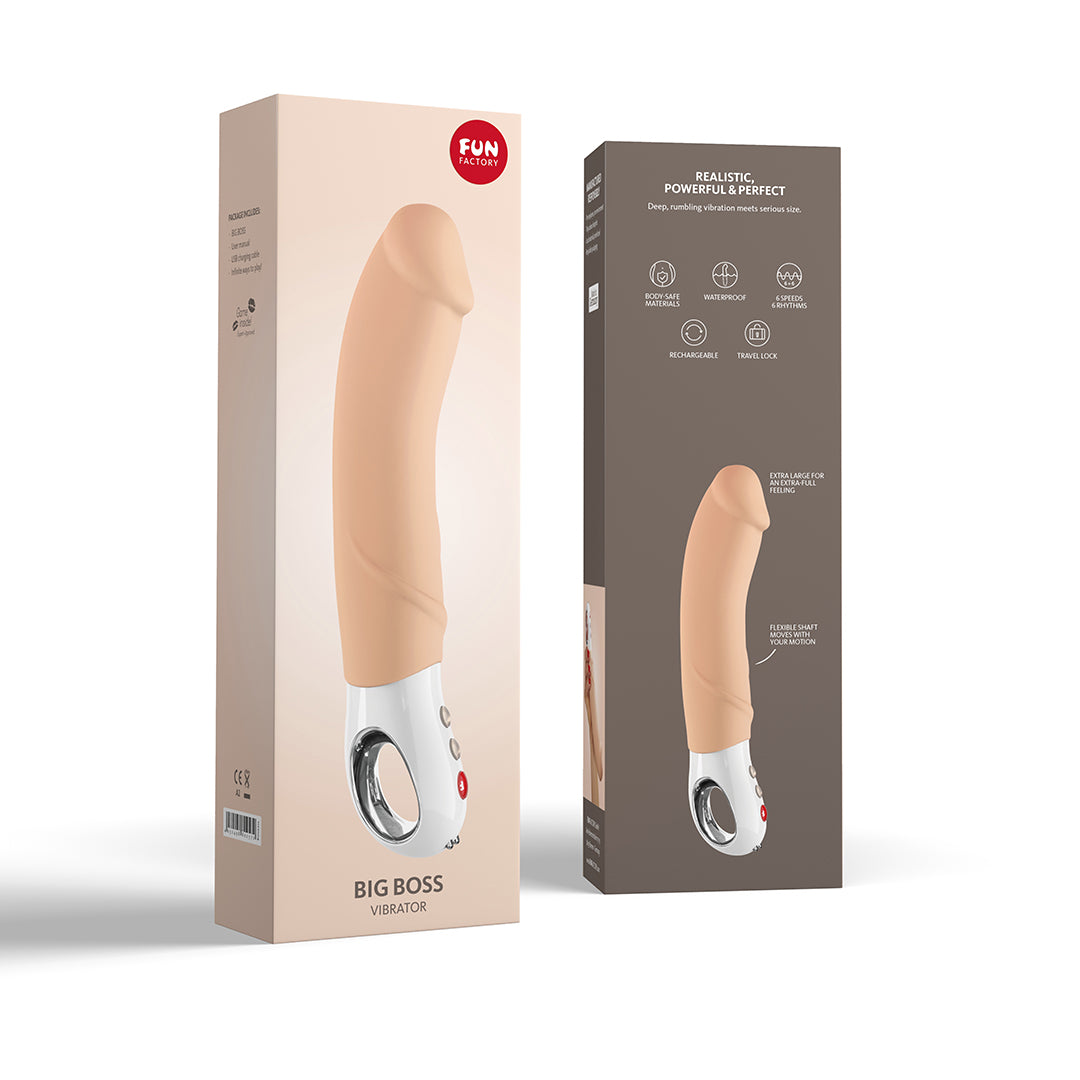 FUN FACTORY - VIBRATORE BIG BOSS NUDO