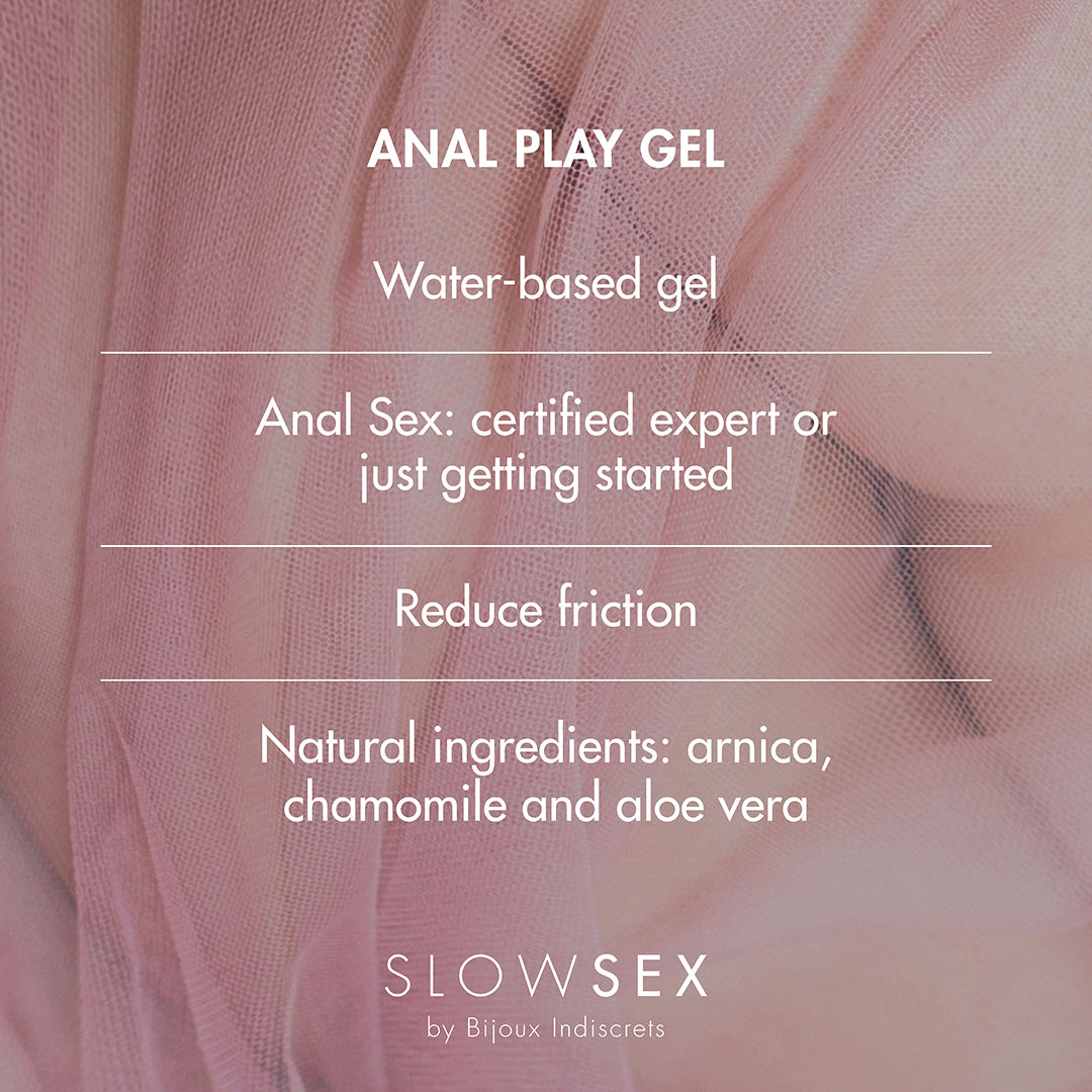 BIJOUX INDISCRETS - SLOW SEX GEL PER ANAL PLAY