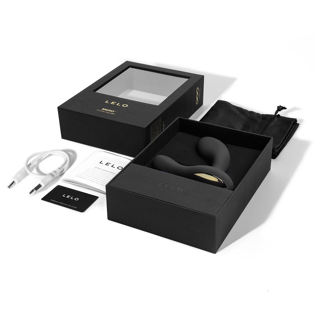 LELO - BRUNO BLACK PROSTATE VIBRATOR