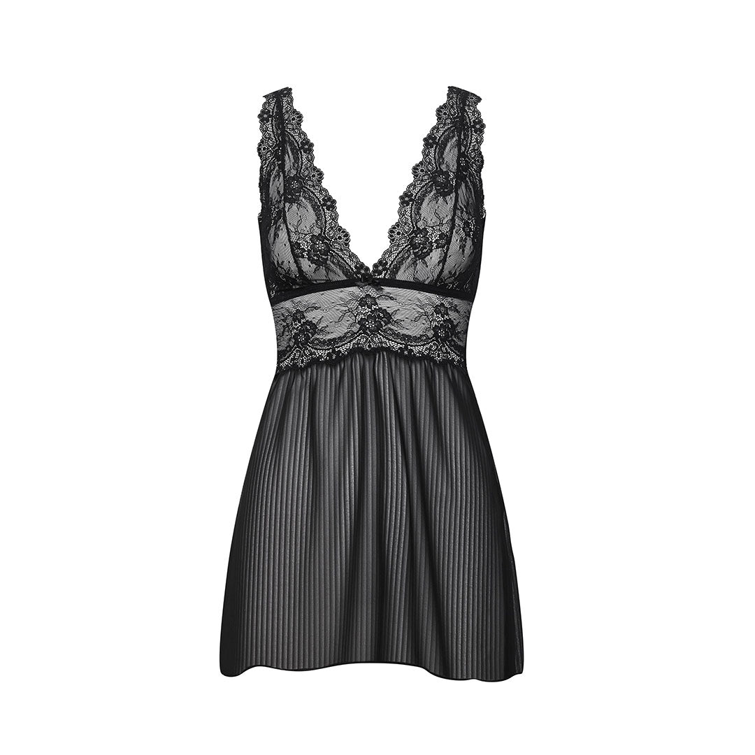 CADOLLE - GRACE CHIFFON AND LACE BABYDOLL 