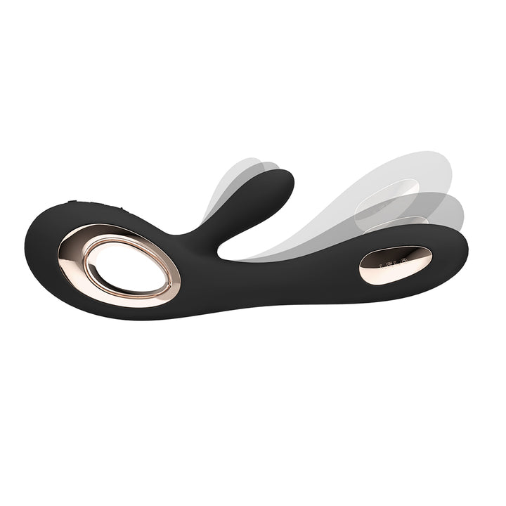 LELO - SORAYA BLACK WAVE RABBIT WITH MOVEMENT