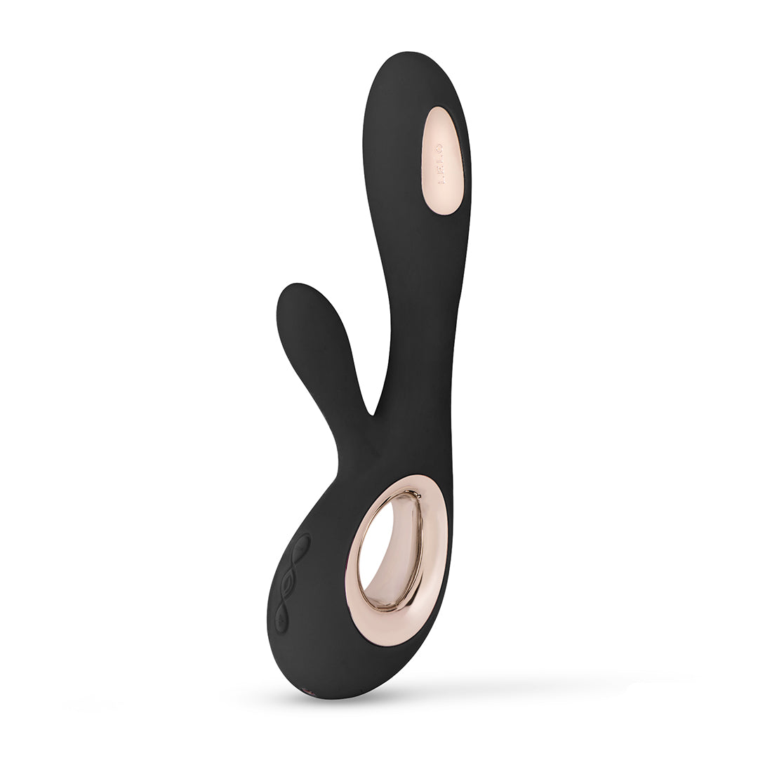 LELO - SORAYA BLACK WAVE RABBIT WITH MOVEMENT