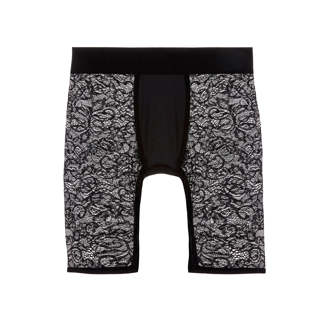 MENAGERIE - PANTALONCINO IN PIZZO NERO