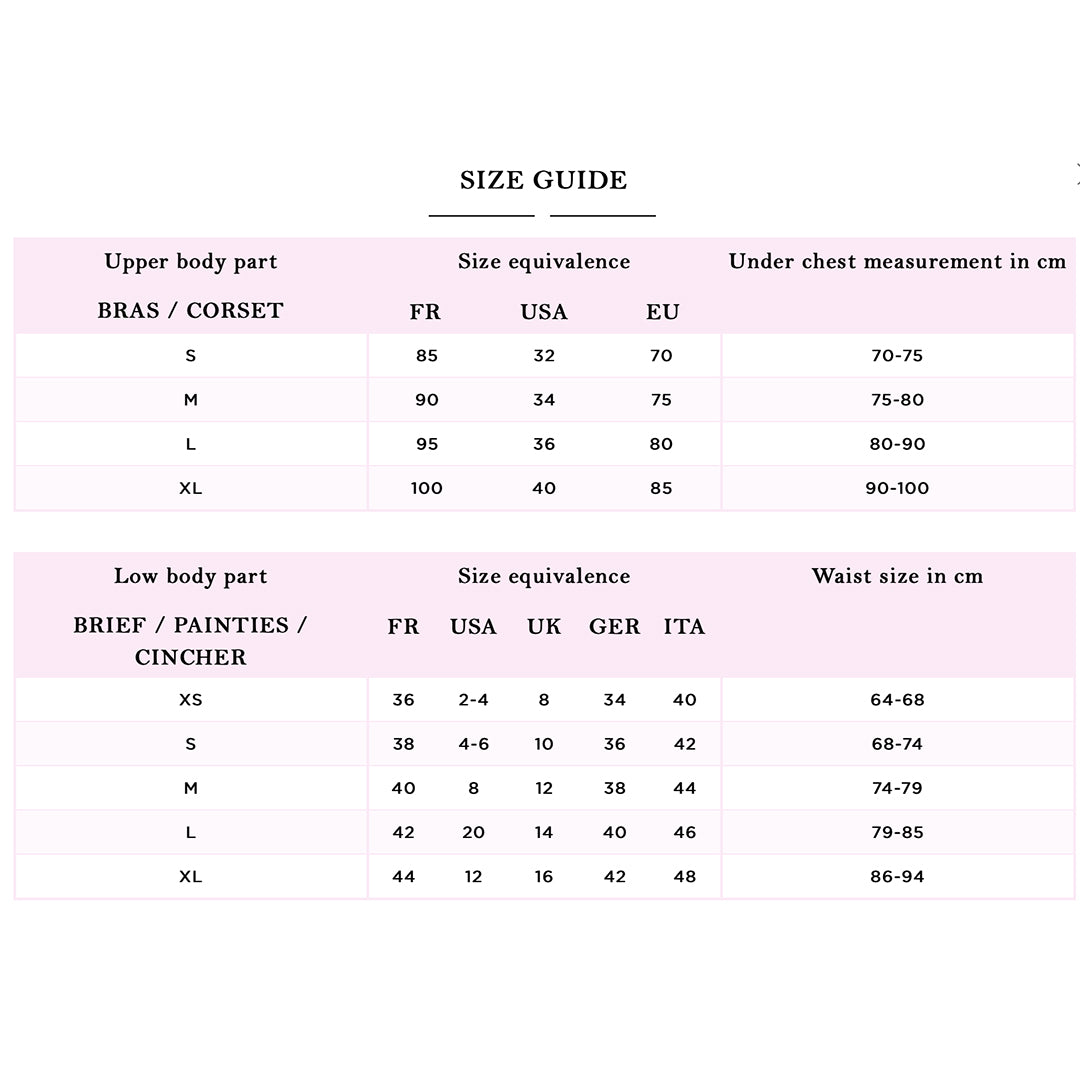 CADOLLE - ANIA PINK LACE THONG