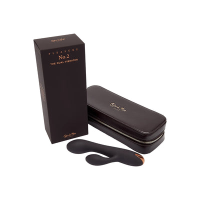 COCO DE MER - VIBRATORE DOPPIO CON CUSTODIA