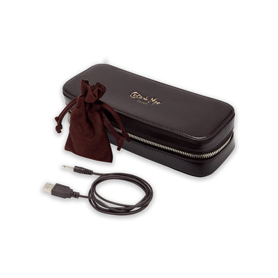 COCO DE MER - VIBRATORE DOPPIO CON CUSTODIA