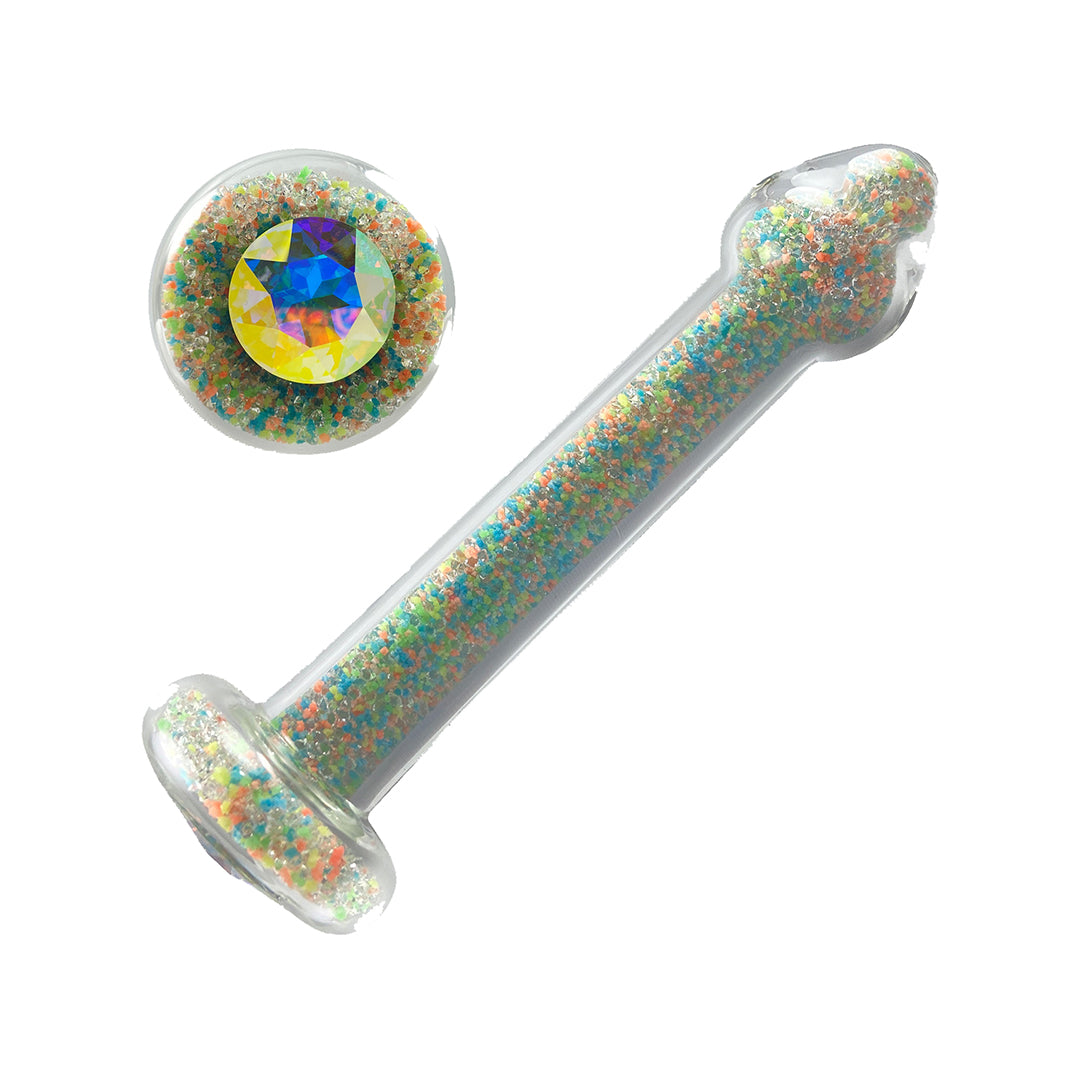 DILDO IN VETRO BOROSILICATO