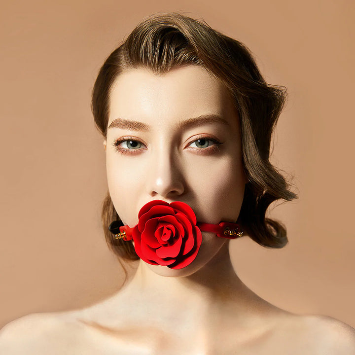 UPKO - GAG IN SILICONE CON ROSA