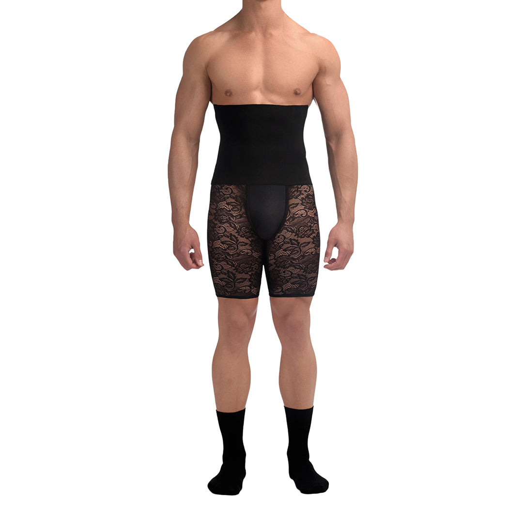 MENAGERIE - BOXER SHAPERWEAR IN PIZZO