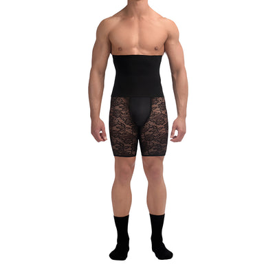 MENAGERIE - BOXER SHAPERWEAR IN PIZZO