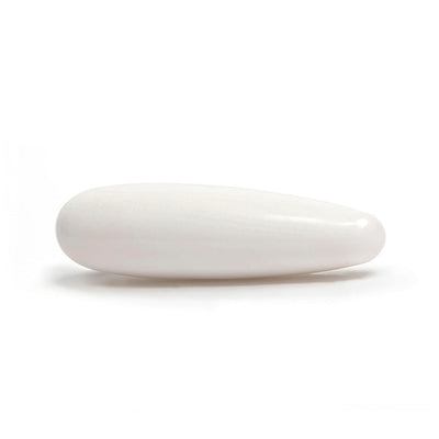 CHAKRUBS - WHITE JASPER DILDO 