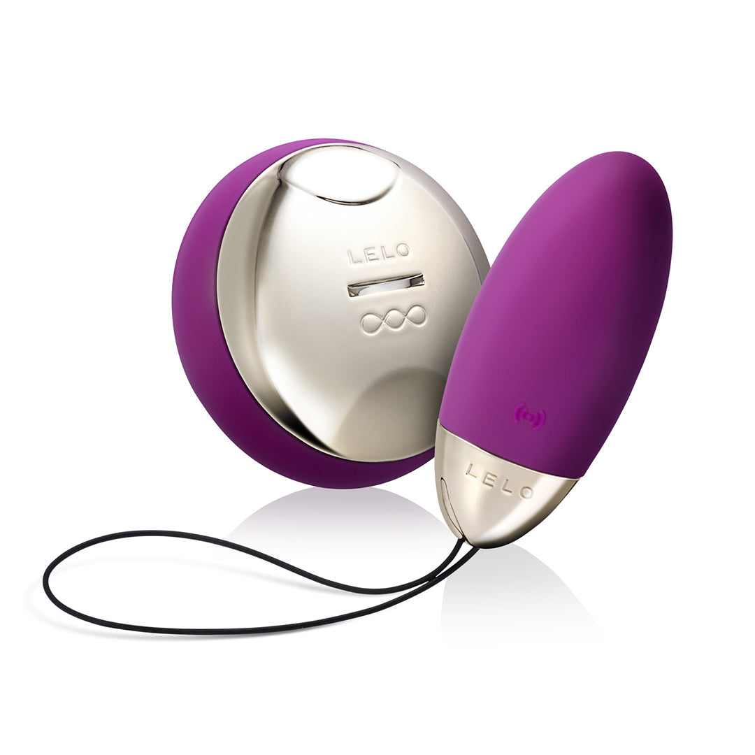 LELO - LYLA 2 VIBRATING DEEP ROSE EGG WITH REMOTE CONTROL