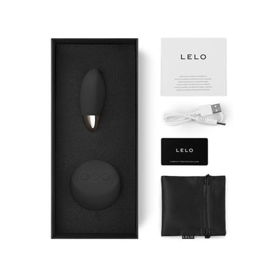 LELO - LYLA 2 BLACK VIBRATING EGG WITH REMOTE CONTROL